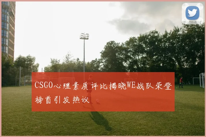 CSGO心理素质评比揭晓WE战队荣登榜首引发热议