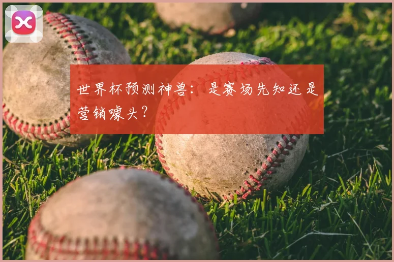 世界杯预测神兽：是赛场先知还是营销噱头？