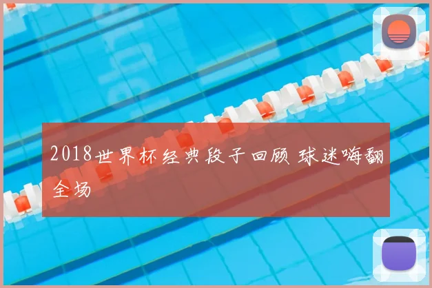2018世界杯经典段子回顾 球迷嗨翻全场