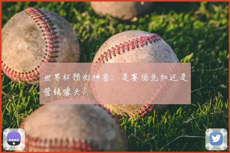 世界杯预测神兽：是赛场先知还是营销噱头？