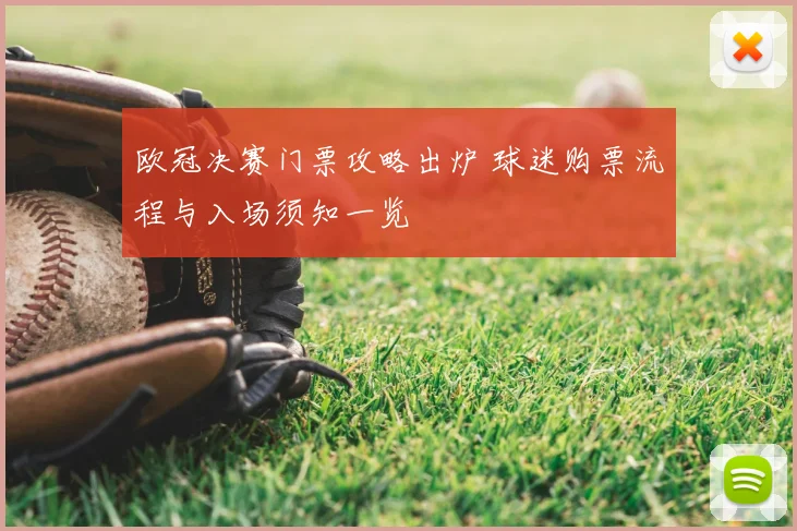 欧冠决赛门票攻略出炉 球迷购票流程与入场须知一览