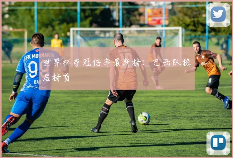 世界杯夺冠倍率最新榜：巴西队稳居榜首